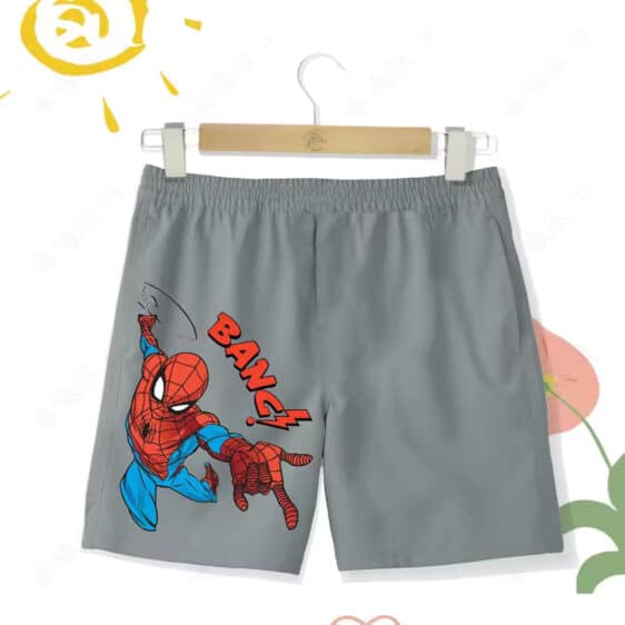 Marvel Hero Spider-Man Bang Action Graphic Children's Shorts