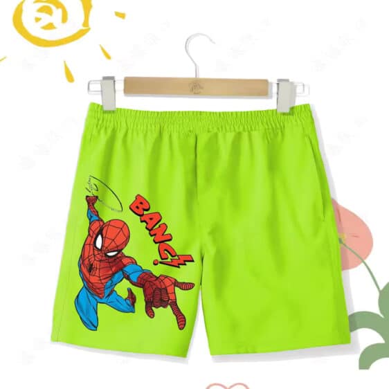 Marvel Hero Spider-Man Bang Action Graphic Children's Shorts