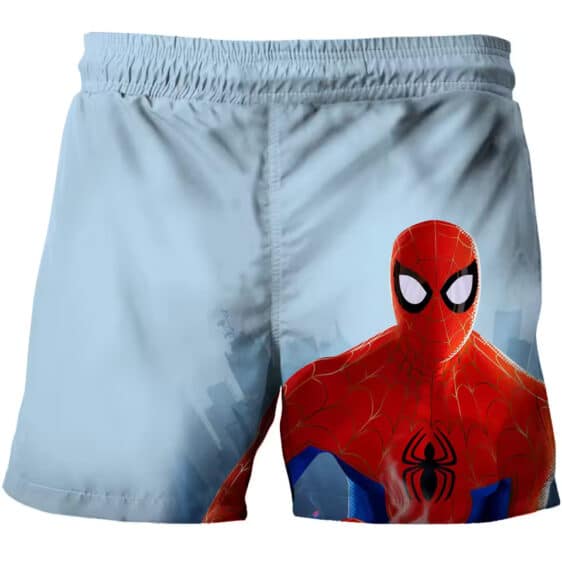 Marvel Superhero Spider-Man Faded City Children's Shorts